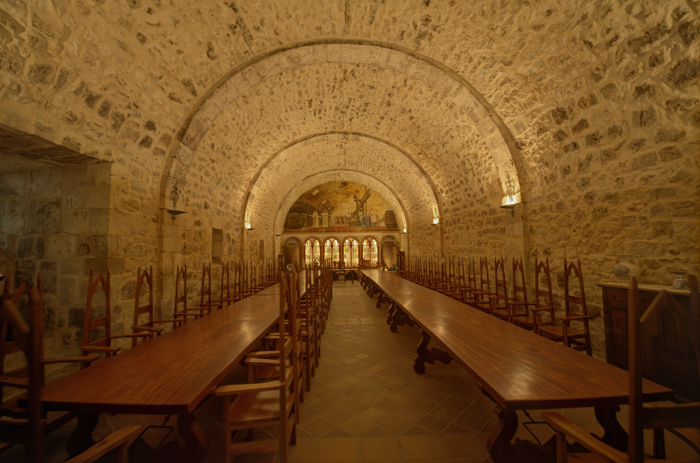 Comedor actual del monasterio de la Santa Espina